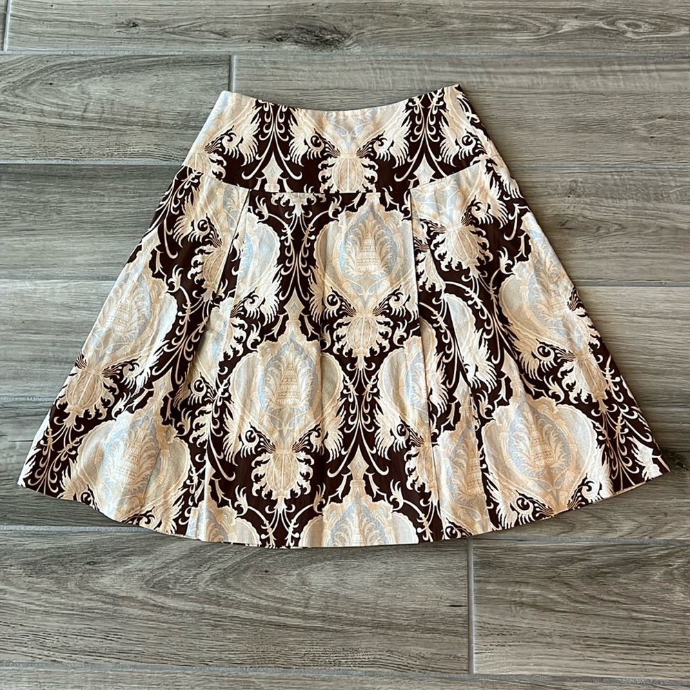 J. McLaughlin pleated skirt